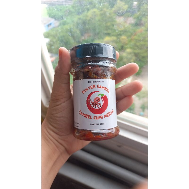 

Sambel Cumi Merah Dokter Sambel