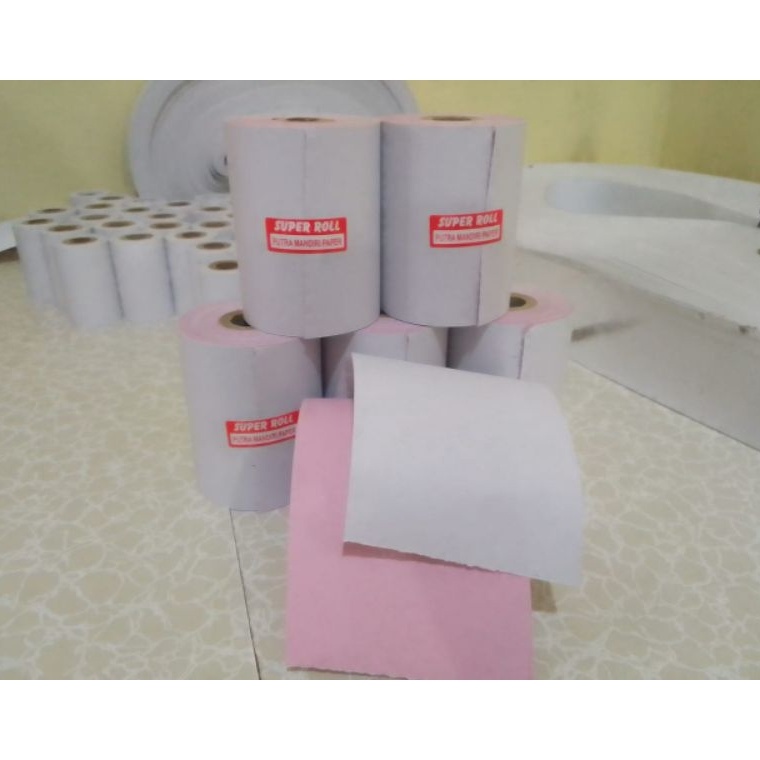 

Diskon Terbatas Kertas Kasir NCR 2Ply 75x65 Paket 1 Pcs