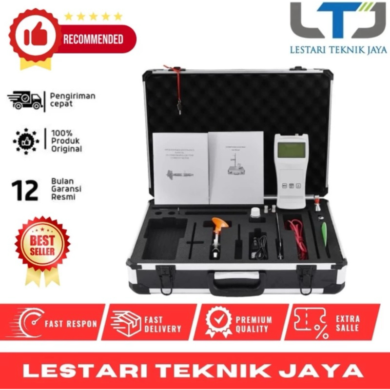 LS1206B Liquid Flow Meter Range 0.05~8m/s / Portable Velocity Meter Continuous Working 24 Hours Turn