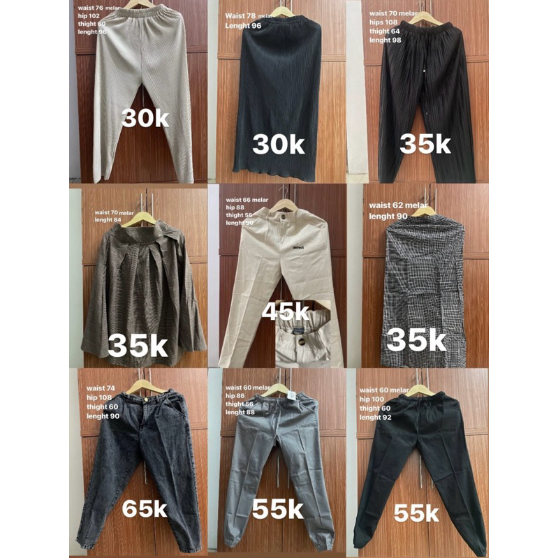 Preloved Celana Rok Wanita