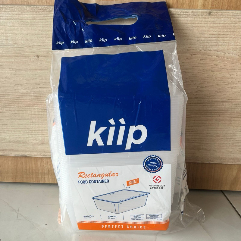 Thinwall rectangular 1000ml kiip