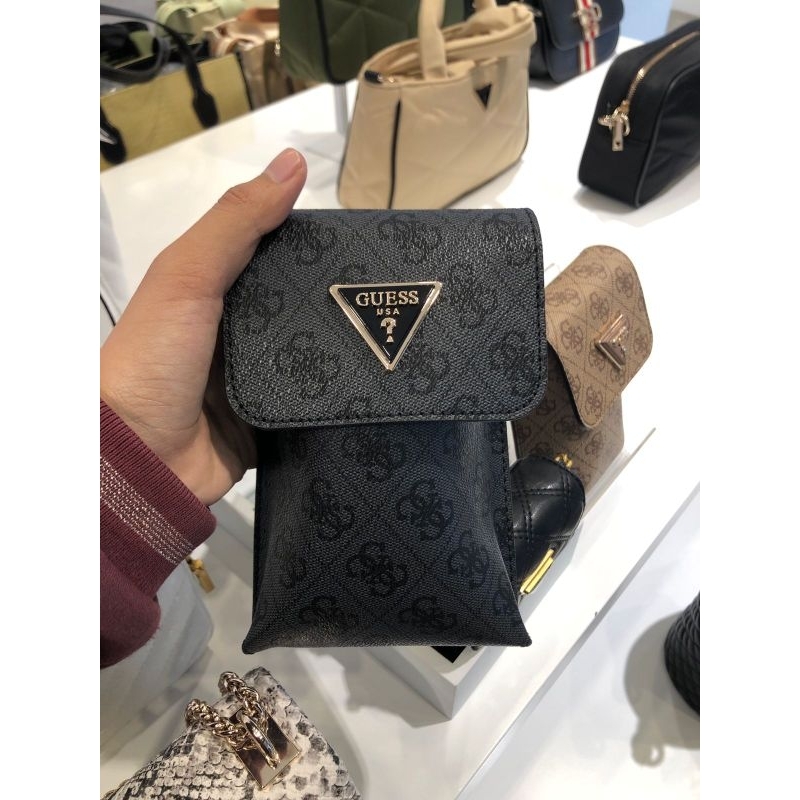ready tas guess phone bag original sale 70%