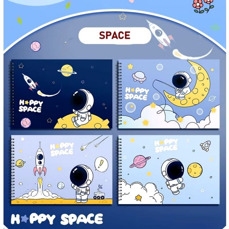 

Buku Gambar Polos A4 Capybara Anak / Drawing Book for Kids