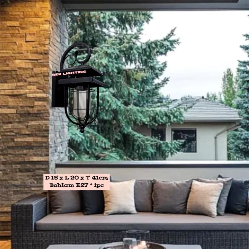 Lampu dinding Minimalis Outdoor/Lampu Dinding modern/Lampu pilar taman outdoor/Lampu taman