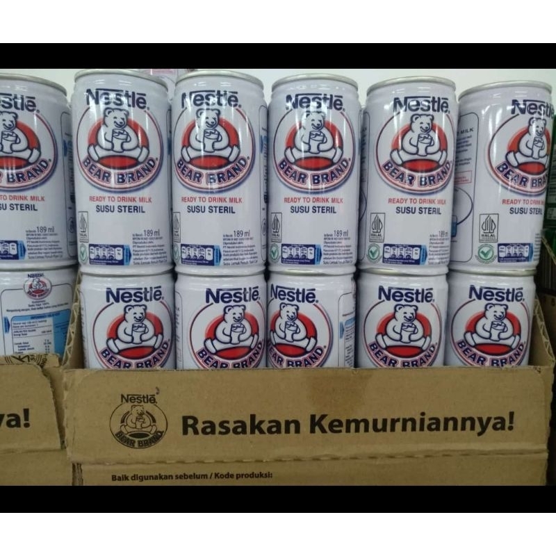

SUSU STERIL BEAR BRAND 189ML