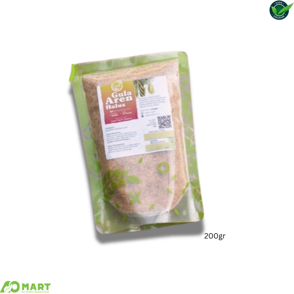 

Lingkar Organik Gula Aren Halus Natural 200gr