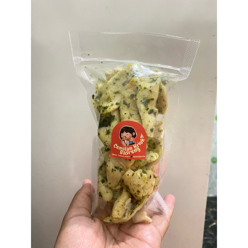 

OTAK OTAK KRIUK 100GR PEDAS ORIGINAL DAUN JERUK