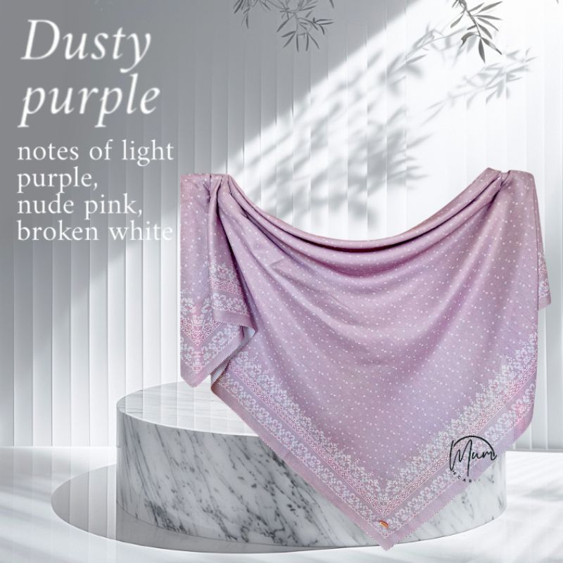 MuMscarves - Hijab Motif Segi Empat Voal Sublime 110 x 110 cm (MuM2)