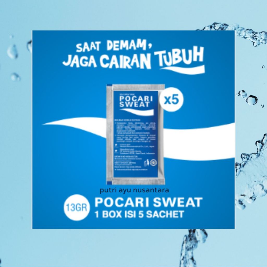 

POCARI SWEAT SACHET/MINUMAN ION TUBUH SACHET