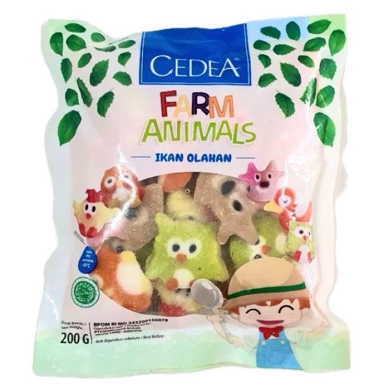 

Cedea Farm Animal Olahan Ikan 200g