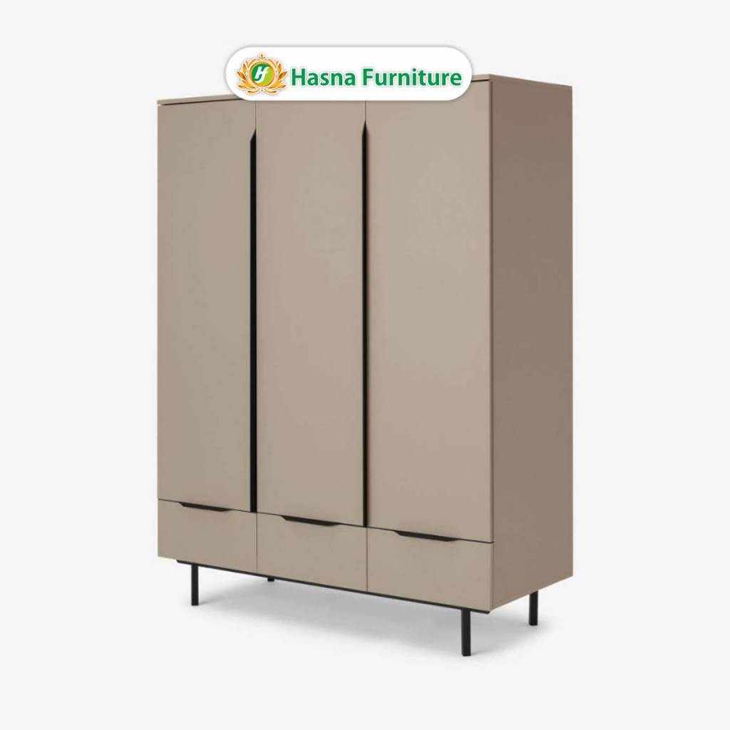 Lemari Pakaian Minimalis Modern 3 Pintu