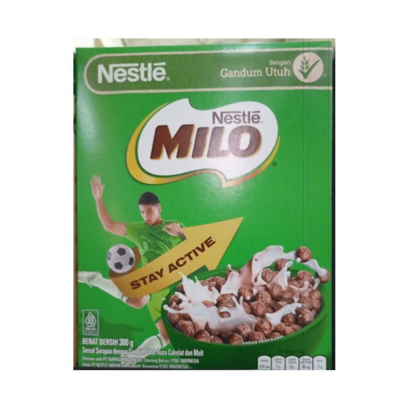 

MILO CEREAL RASA COKELAT 300GR