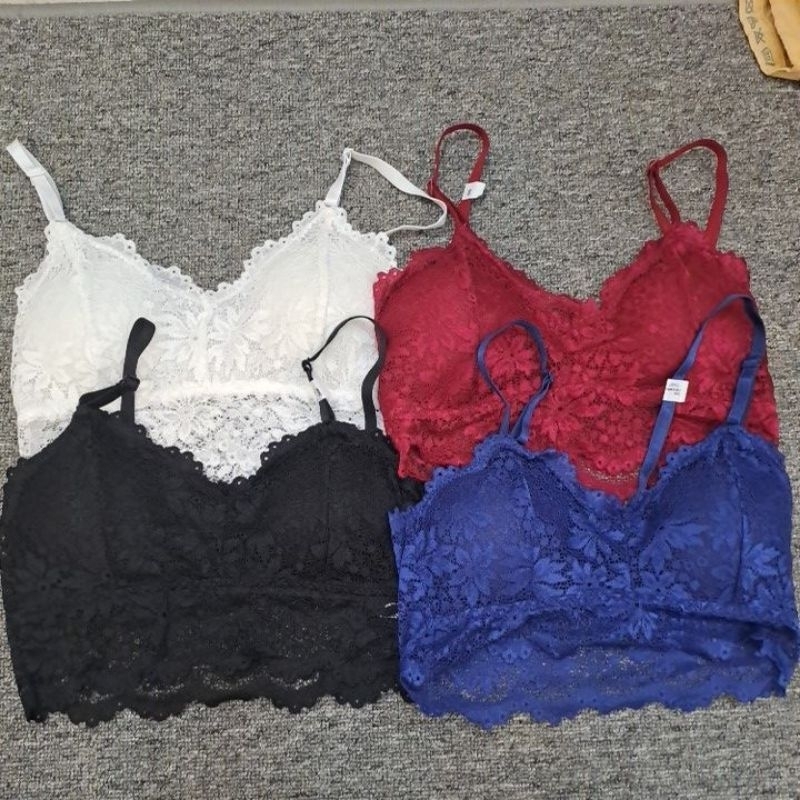 bra motif renda bunga