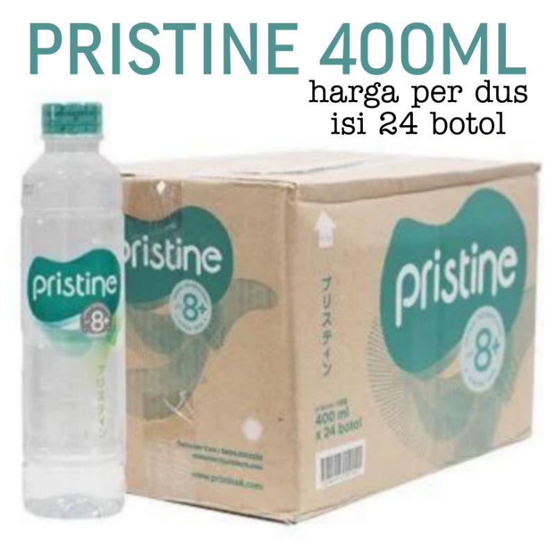 

Pristine Alkaline Water pH 8.6+ 400 [24 Botol]