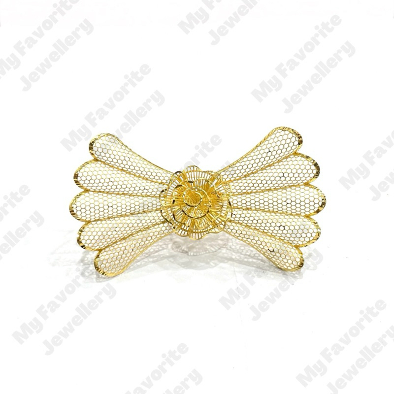 Cincin Model Kembang Pita Adjustable EMAS ASLI Kadar 700 Hadiah