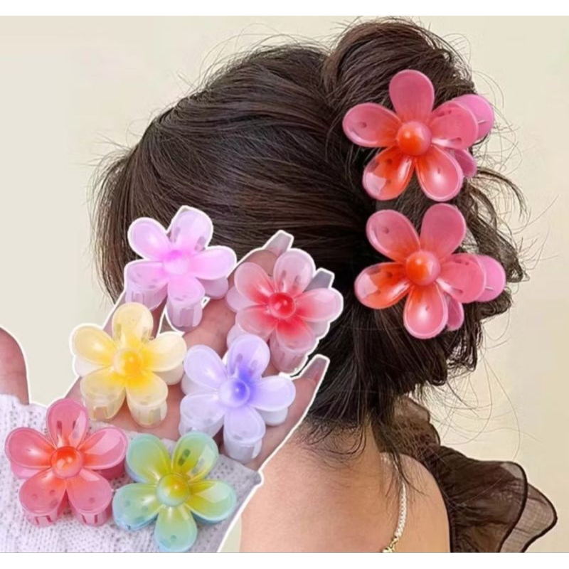 JD-02 JEDAI BUNGA DAISY BINTIK GAYA KOREA JEPITAN RAMBUT