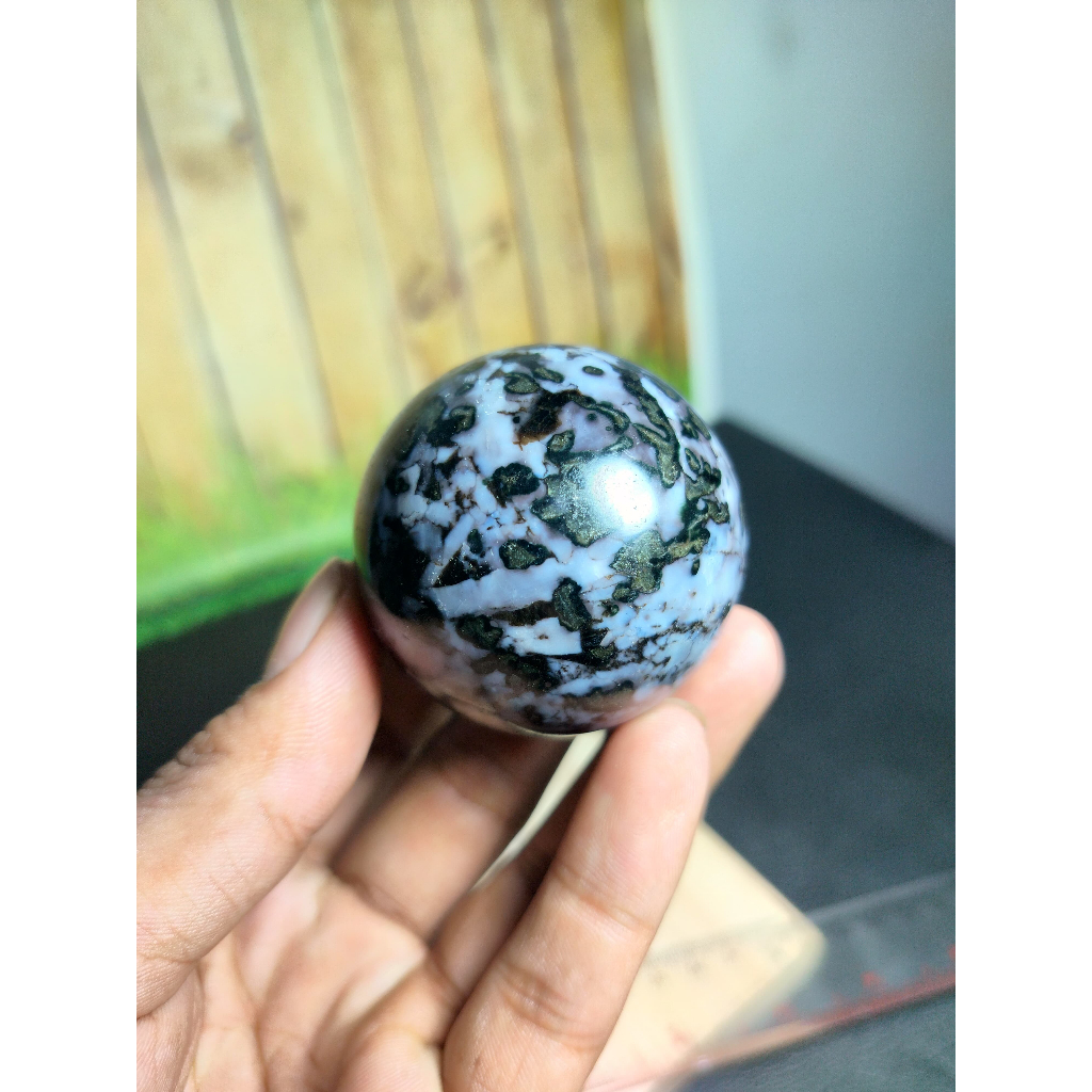 Natural Indigo Gabbro Sphere (15)