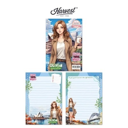 

㊦KERTAS BINDER A5 LOOSE LEAF THE HARVEST GIRLS OF THE WORLD! #2 - SYDNEY ㊦