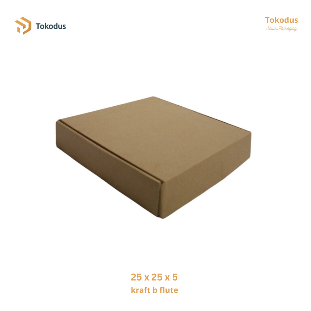 

Kardus Pizza Box Hampers Packing Produk uk 25 x 25 x 5 cm Dus Kemasan Baju (Bisa Custom)