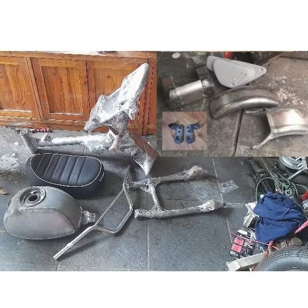 Paket rangka honda monkey 125 custom