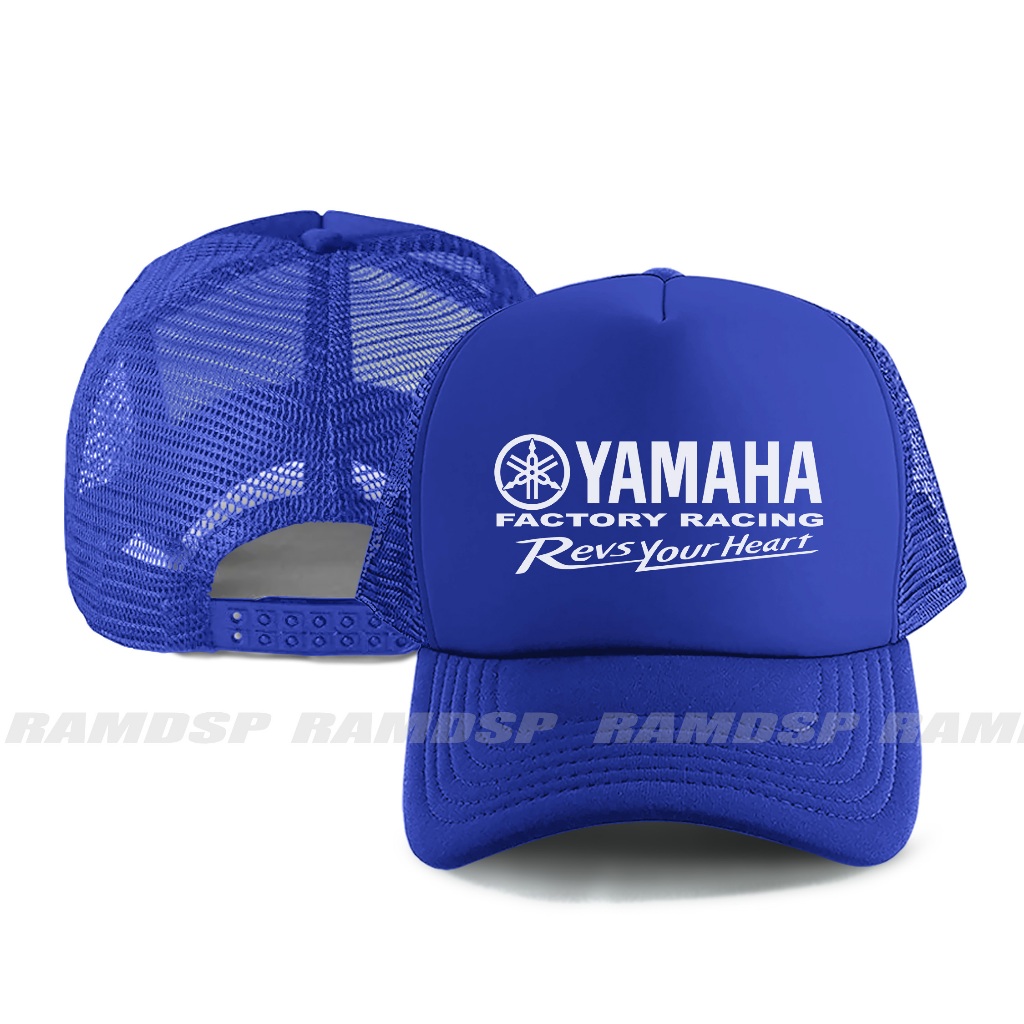 Topi Trucker Topi Otomotif Yamaha Racing