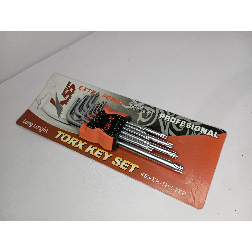 [ 1 SET ] Kunci L Bintang K55 / Kunci L set torx hex key Bintang