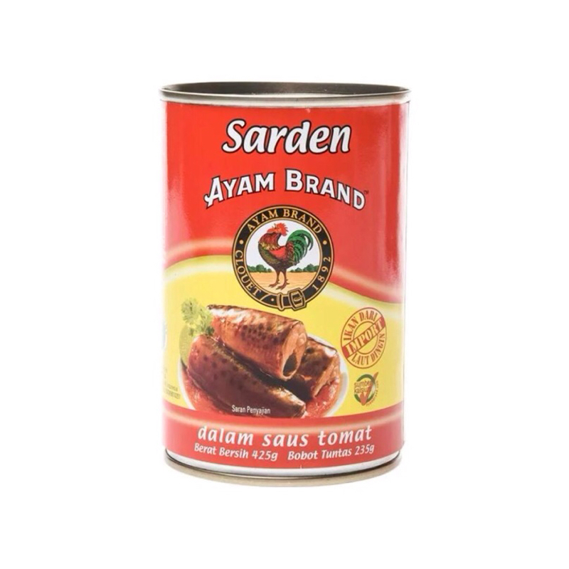 

( PROMO BELI 1 GRATIS 1 ) Ayam Brand Mackerel Bulat Ikan Mackerel Dalam Kaleng