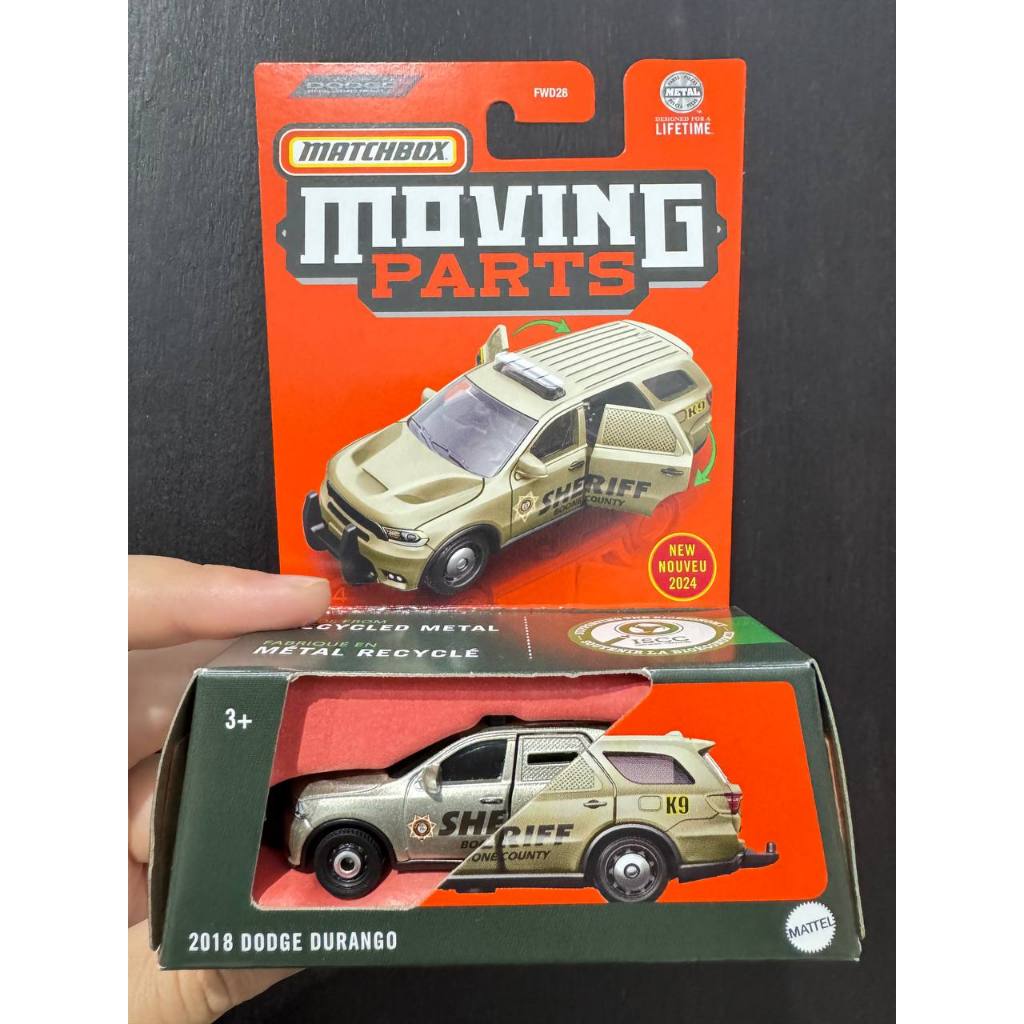 Matchbox Moving Parts 2018 Dodge Durango