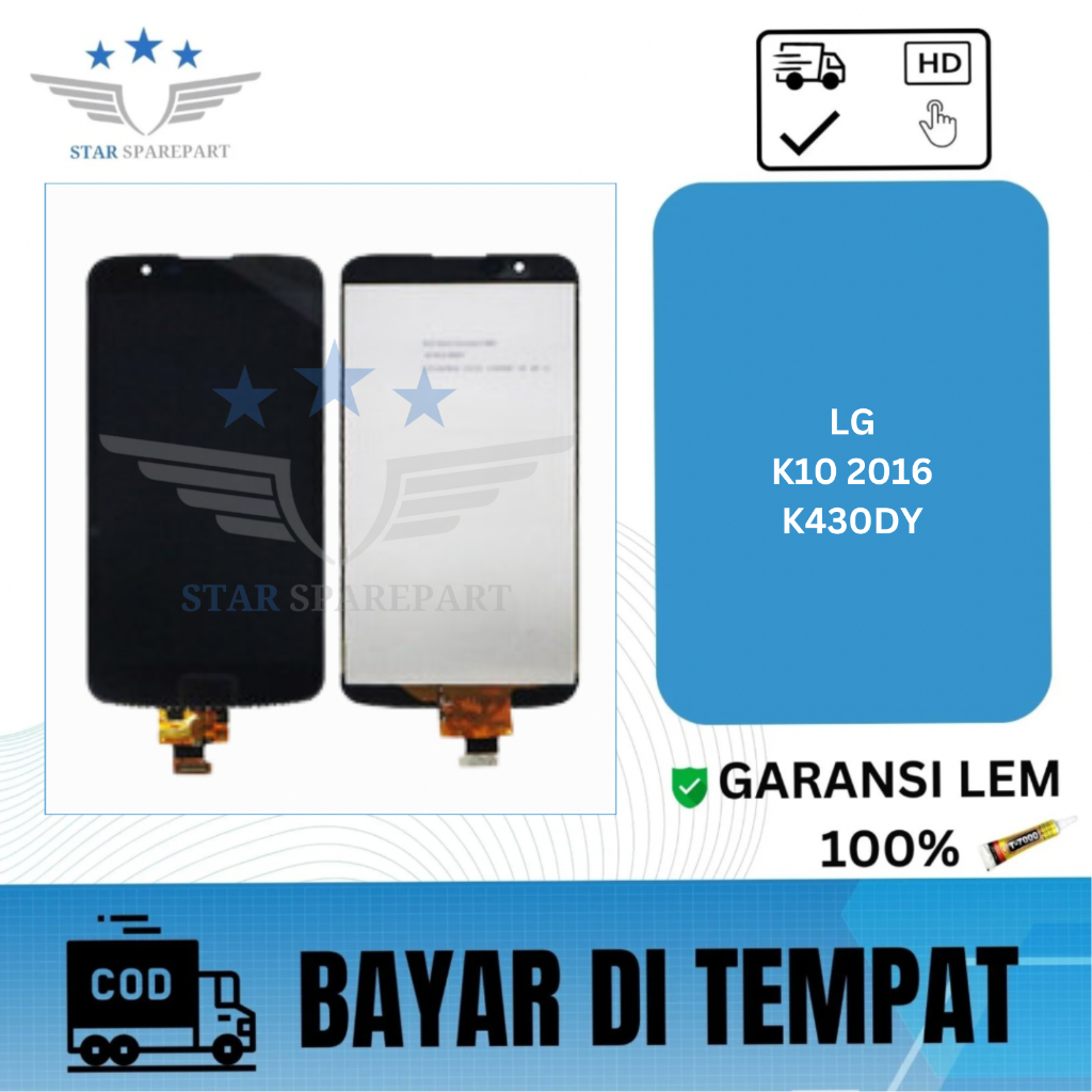 LCD TOUCHSCREEN LG K10 2016 K430DY