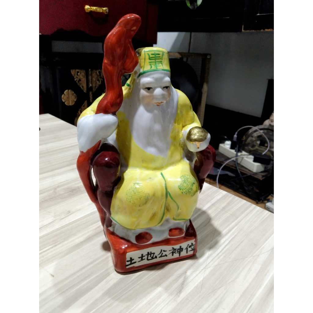 Patung Dewa Bumi Keramik Kuno Jadul Antik