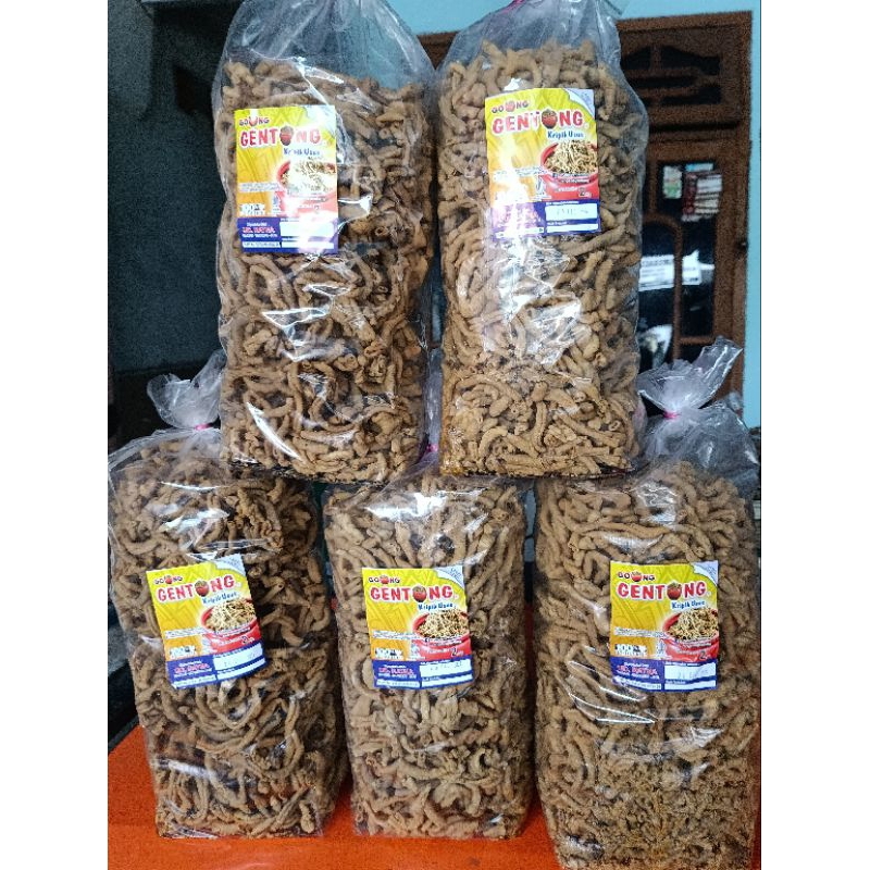 

keripik usus gentong