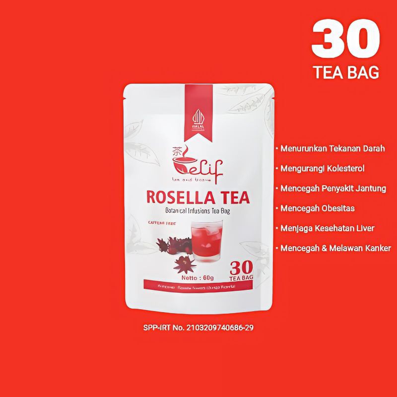 

Teh Tea Bunga Rosella Merah 30 Bag