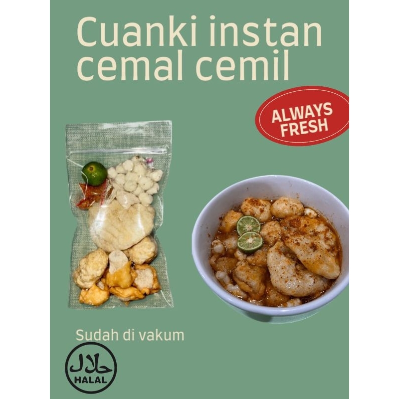 

Cuanki Instan gurih Cemal Cemil Bandung enak / cuanki Instan murah