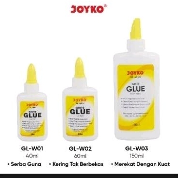 

Lem glue putih Joyko 60 ml