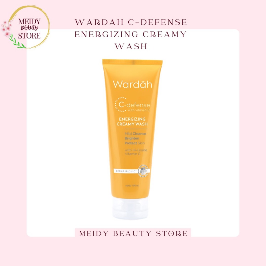 Wardah C-Defense Energizing Creamy Wash