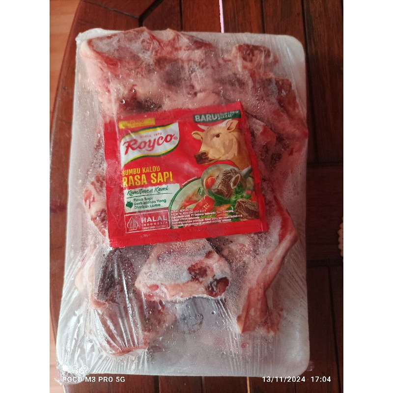 

Tulangan SOP/Iga sop/tulangsop kemasan ±1kg