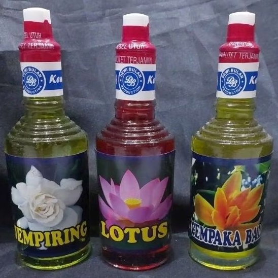 MINYAK CANANG/MINYAK KEMBANG/LOTUS/JEMPIRING/CEMPAKA
