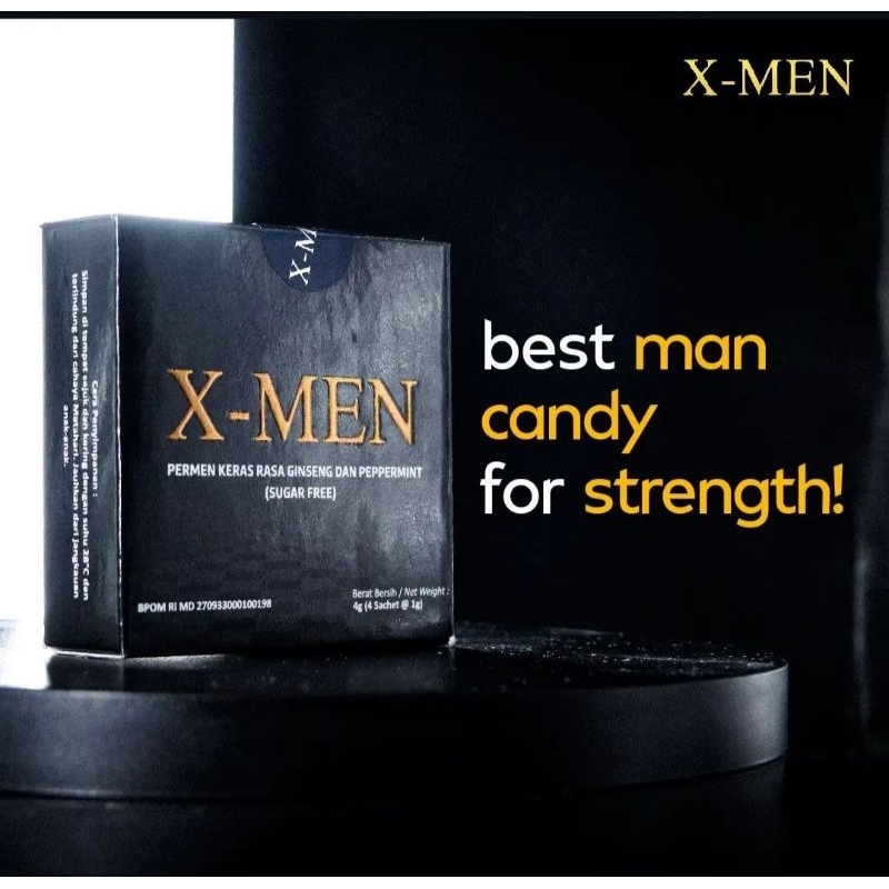 [Privasi Aman] XMEN Permen Sayang isteri penambah stamina pria