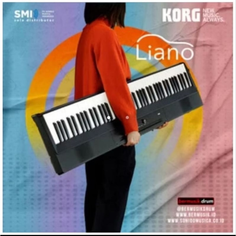 korg piano portable minimalis korg Liano 88 keys korg original