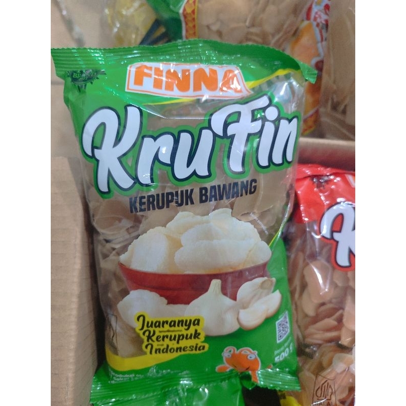 

KRUPUK FINNA RASA BAWANG 500g