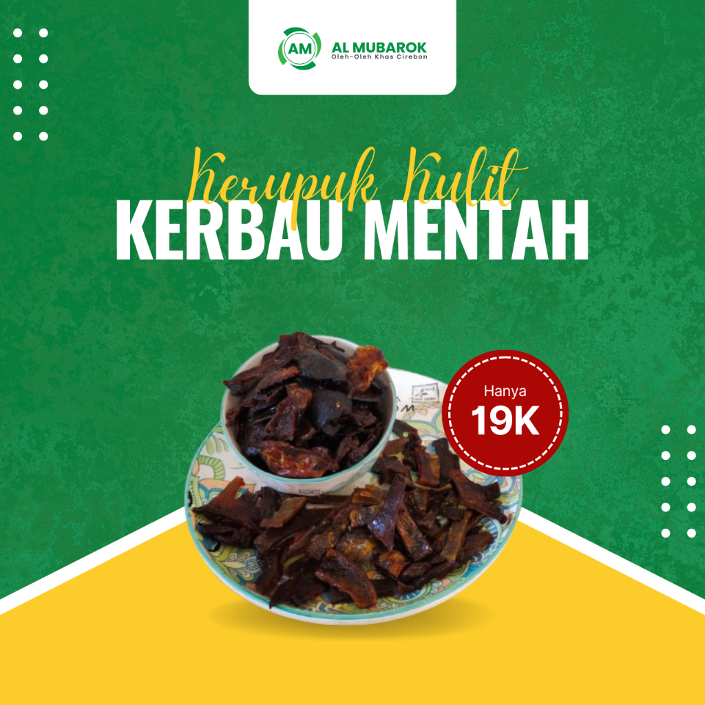 

Krecek Kerbau Mentah / Kerupuk Kulit Kerbau Mentah