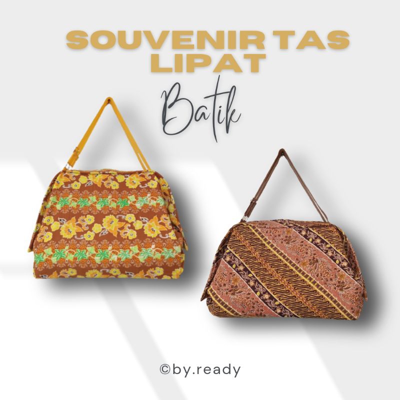 Paket 10 Pcs Tas Lipat Batik | Tas Lipat | Tas Lipat Bandung | Souvenir Batik