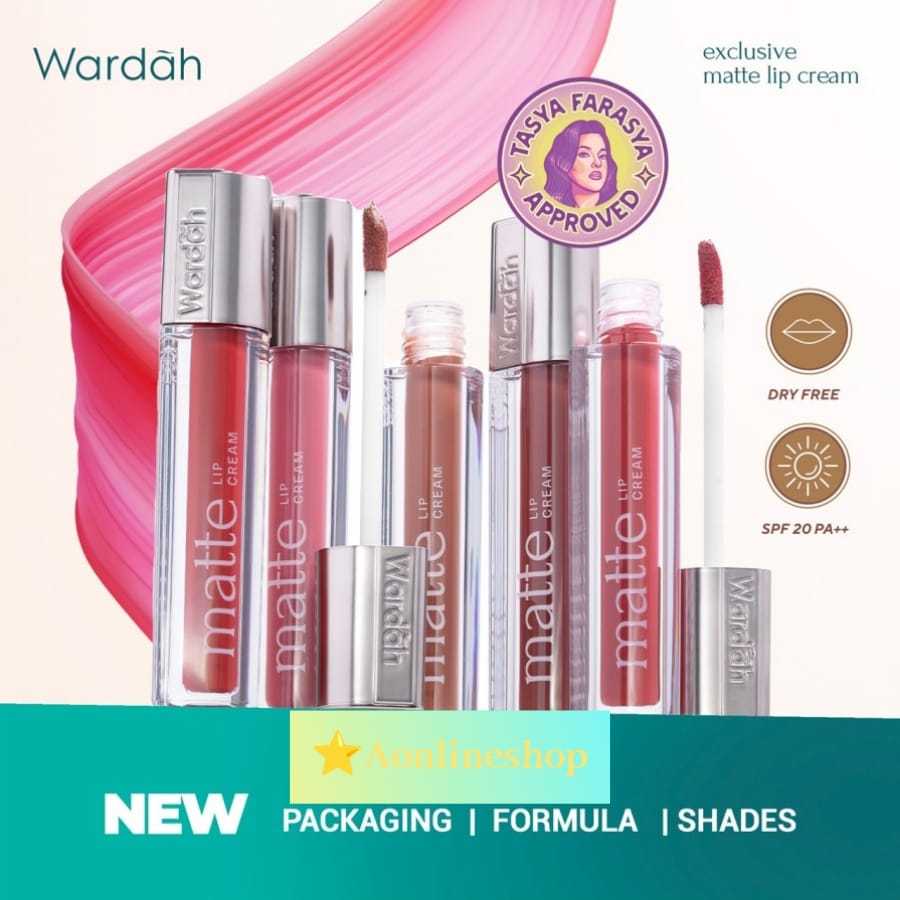 Wardah Exclusive Lipstik Matte Lip Cream