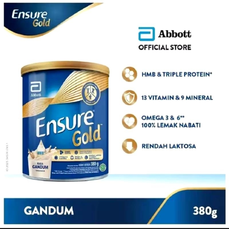 

Ensure Gold Gandum 380gr MURAH!!!