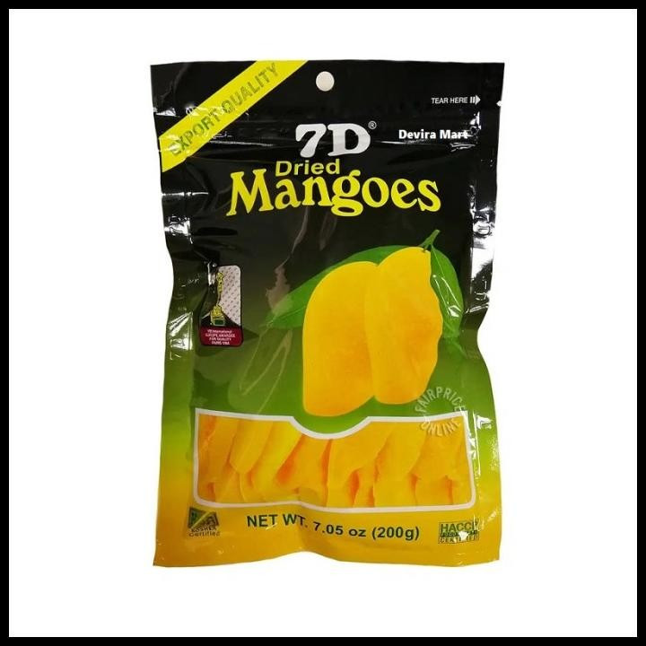 

Kripik Dried Manggoes Cemilan Manisan Mangga Topping Makanan Manis