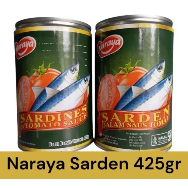 

naraya sarden 425gr | naraya sardines 425gr