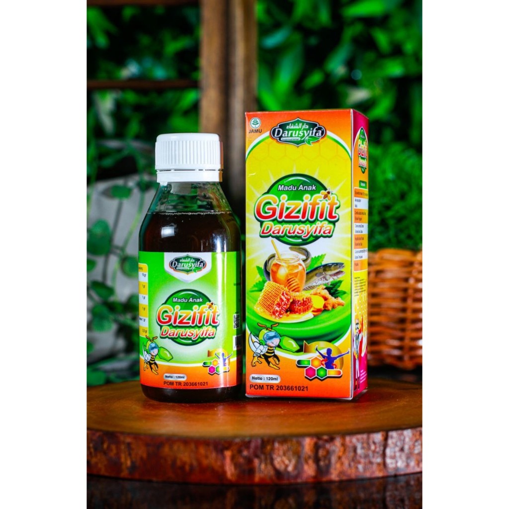 Madu Multivitamin Anak Pintar GIZIFIT Darusyifa plus Ikan Gabus Sidat bukan gizidat