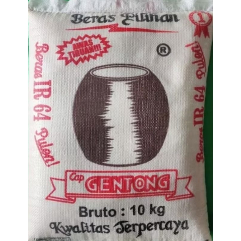 

Beras pulen cap gentong 10 kg