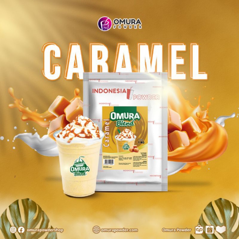 

Rasa Caramel 500 Gr | Bubuk Minuman Kekinian | Omura Blend |