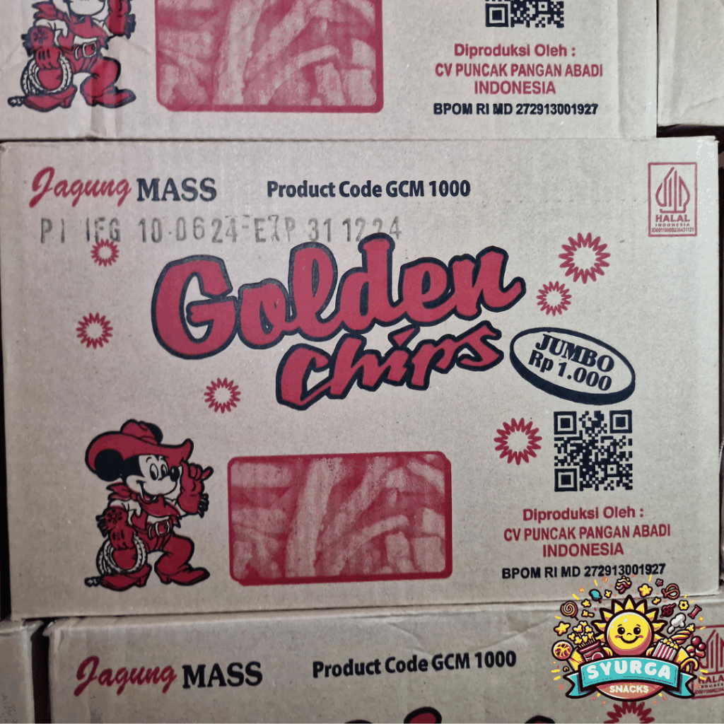 

Golden Chipss Potato Dus (25Gr/40Gr)